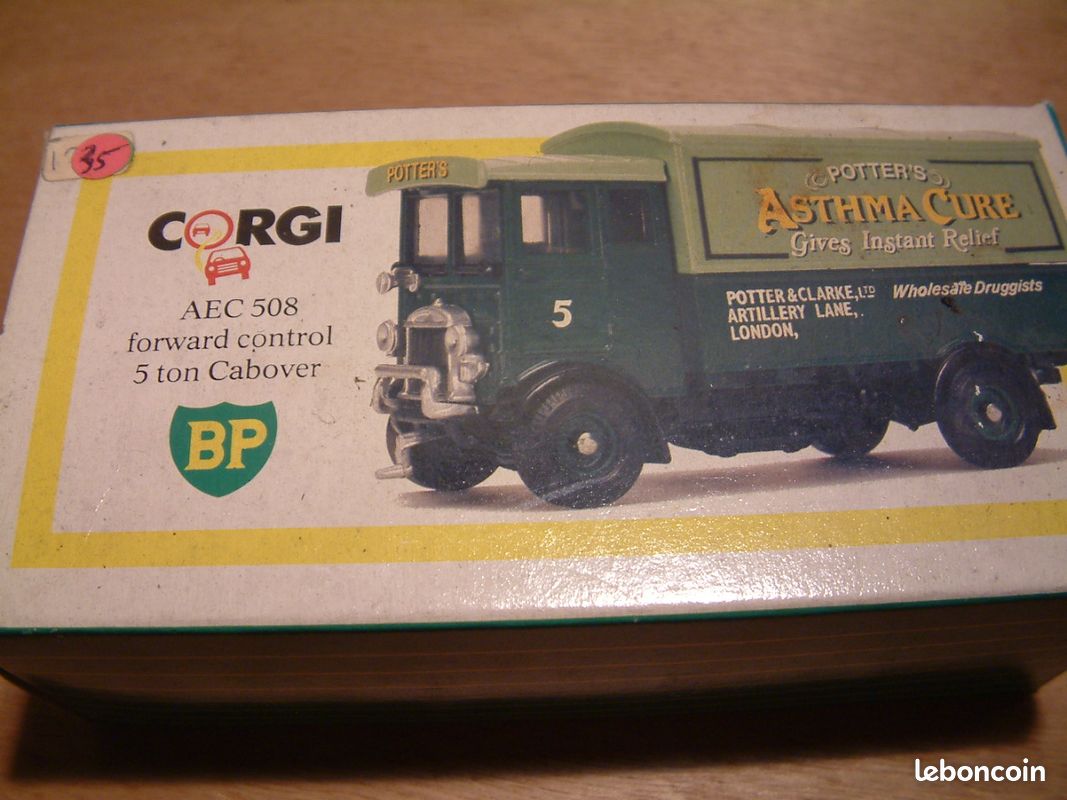 Camion AEC LMS Corgi 1/50 - Années 1930, Occasion Excellent état Sans Boîte