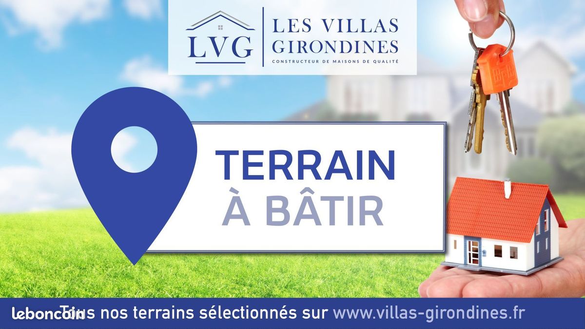 Terrain à bâtir de 600 m² à SAINT-ANDRE-DE-CUBZAC (33) · à Saint-André-de-Cubzac · 35 000 €