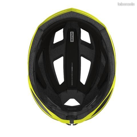 Casque velo route jaune fluo - neuf - (image 7)