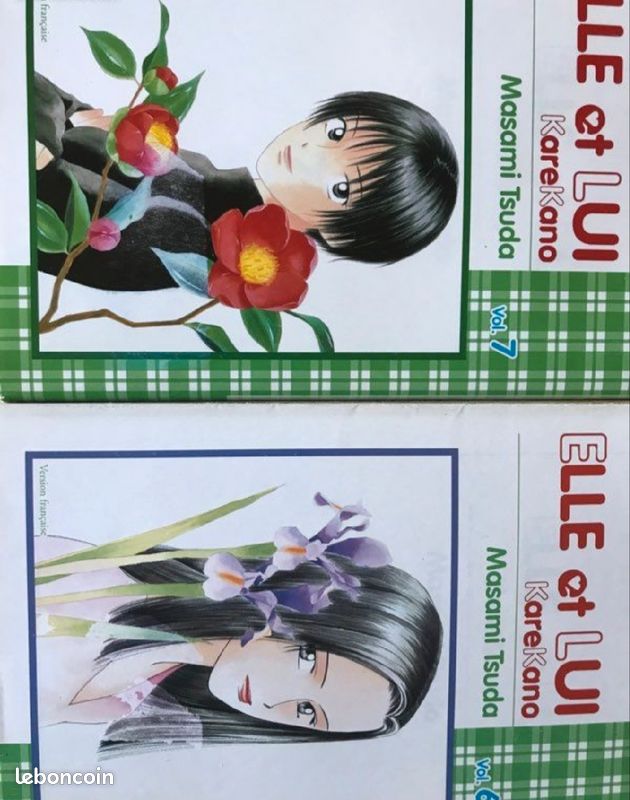 Liste de divers mangas Shojo josei shonen seinen kare Kano Sakura fruits basket papa told me full moon (image 2)