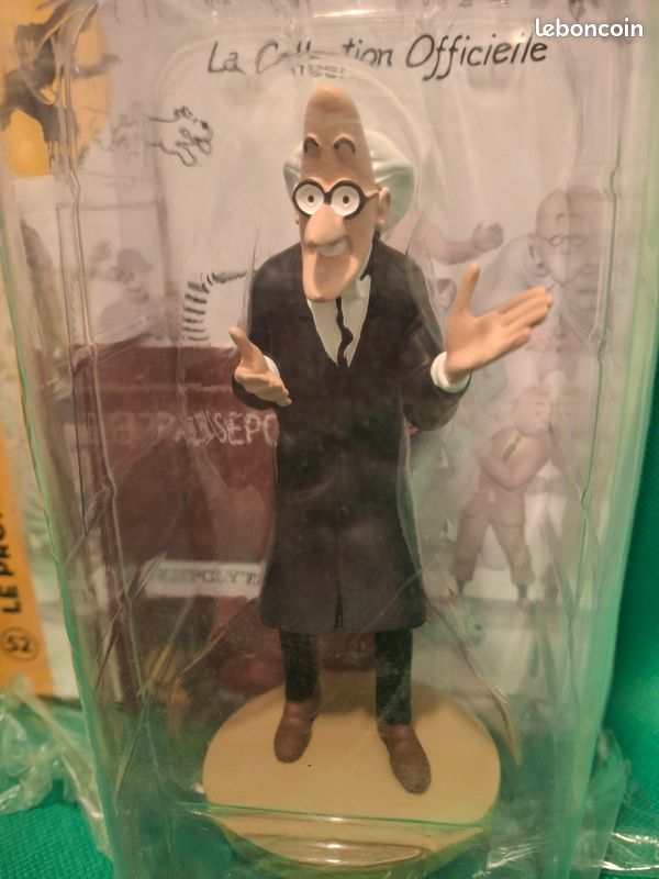 Figurines TinTin - deel 52 - Le professeur Calys triomphant - Moulinsart uitgave - hc - 1e druk