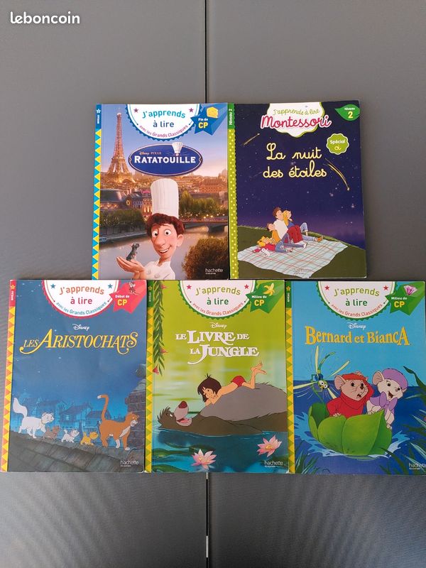 Lots de 5 livres "j'apprendre à lire" (image 2)