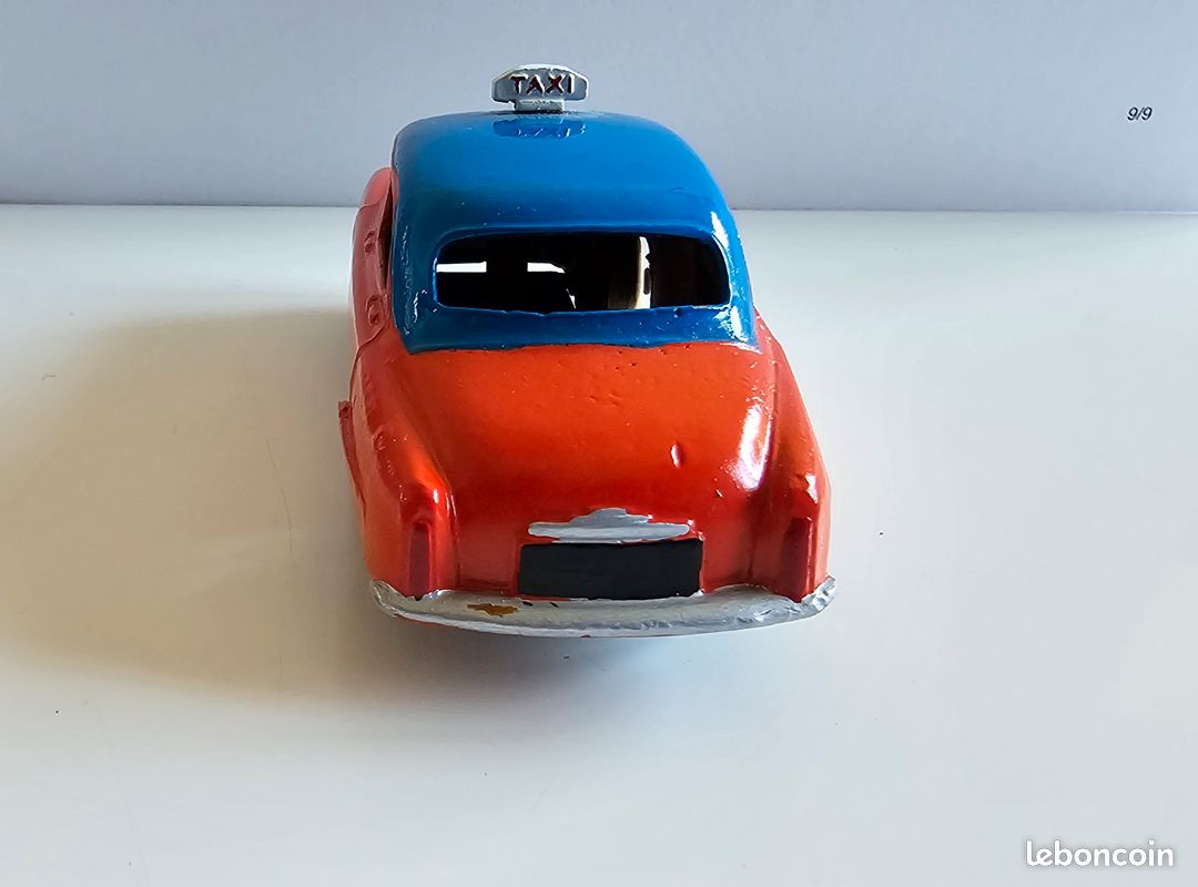 Modèle Réduit Dinky Toys 24U Simca 9 Aronde 1:43 Couleur Crème Et Toit Vert - Neuf, Collection DeAgostini