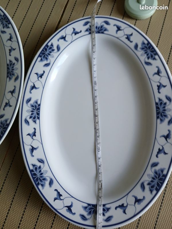 Lot de 2 plats ovale (image 2)