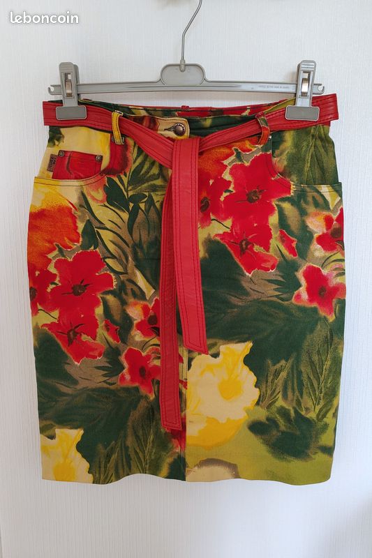 Jupe longue boutonnée imprimé floral imprimé fleurs multicolore La Redoute Collections | La Redoute