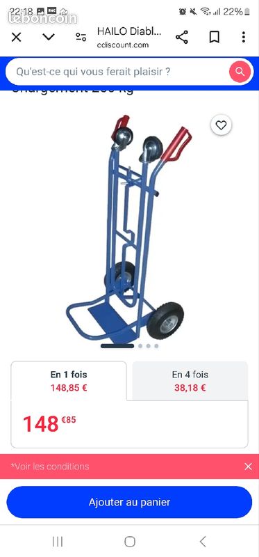 Chariot pour gros volume (image 3)