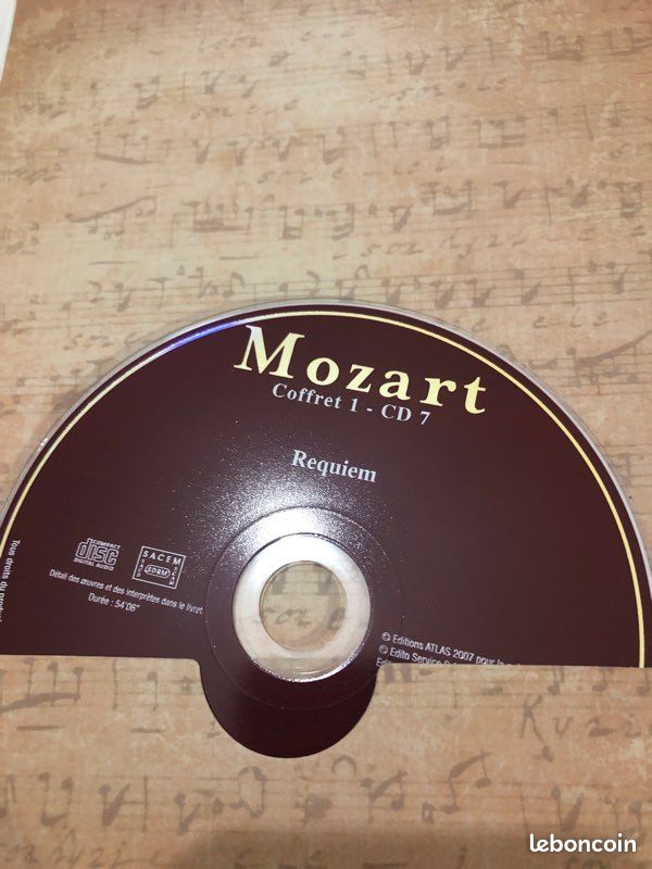Coffret 10 CD Mozart époque classique neuf (image 6)