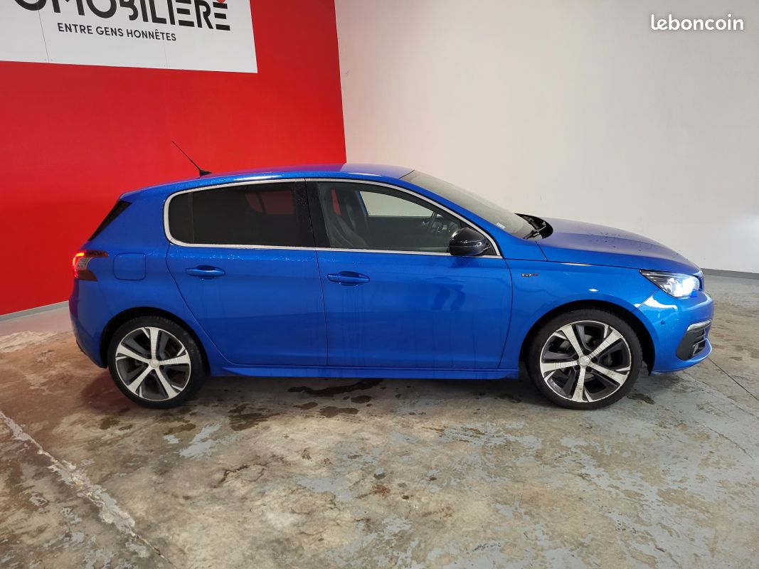 Peugeot 308 peugeot 308 ii 130 s&s gt eat8 - bleu vertigo - distribution ok mars 2026 (image 8)