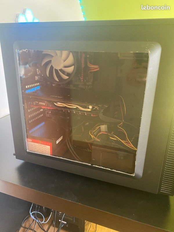 PC Gamer i5-7400 – GTX 1060 MSI Gaming X – 12 Go RAM – SSD + 1 To (image 2)