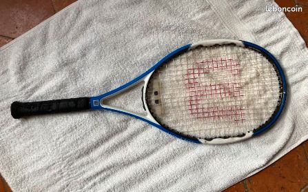Raquette de tennis hybride Wilson N Fury surdimensionnée 110 carrés 4-1