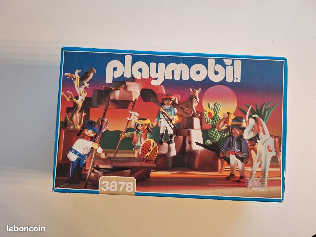Playmobil Funéraire Camp Indien 3870 - Pièce NEUVE Pour Collection Ou Jeu - Figurine Et Accessoires