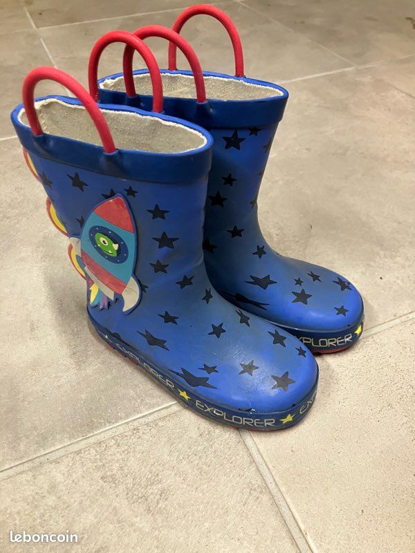 Bottes de pluie garçon taille 26 Chaussures