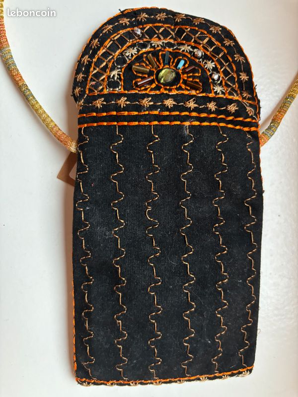 Pochette porte-monnaie faite main Thaïlande (image 6)