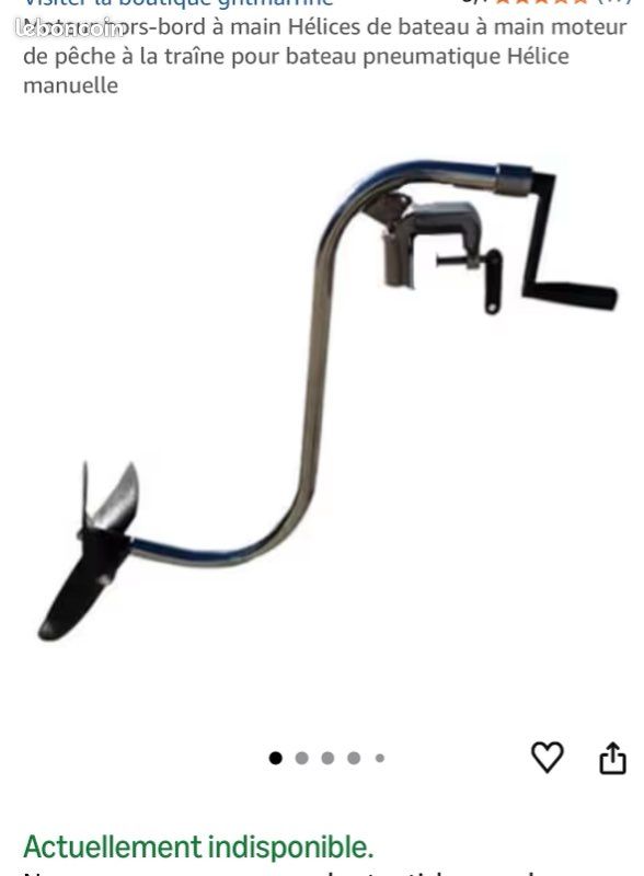Hélice Manuelle Pour Perceuse électrique – Moteur Hors-bord Bricolage, Bateaux Pêche, Canoë Kayak