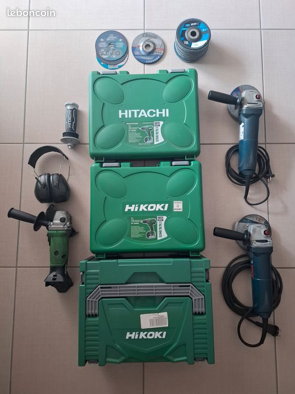 Lot électroportatif HIKOKI et Bosch (image 1)