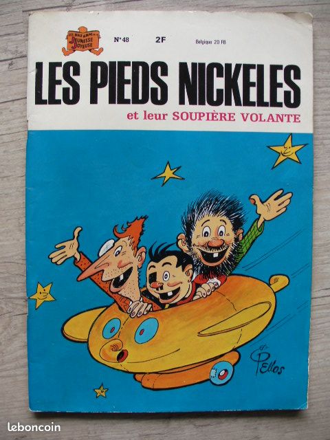 Les pieds nickelés et leur soupière volante - N°48 - 1971 (image 1)