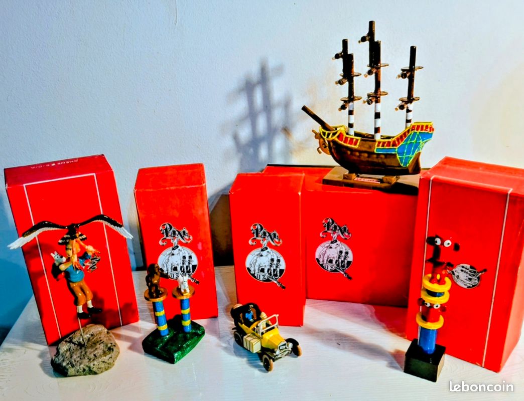 Bateau et boîte tintin la licorne (image 7)