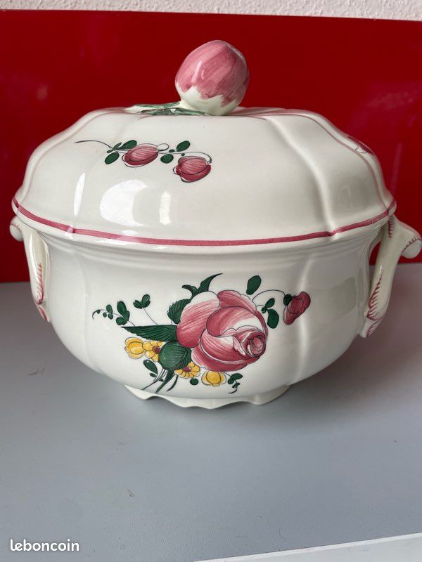 Soupière en faïence Longchamp (image 1)
