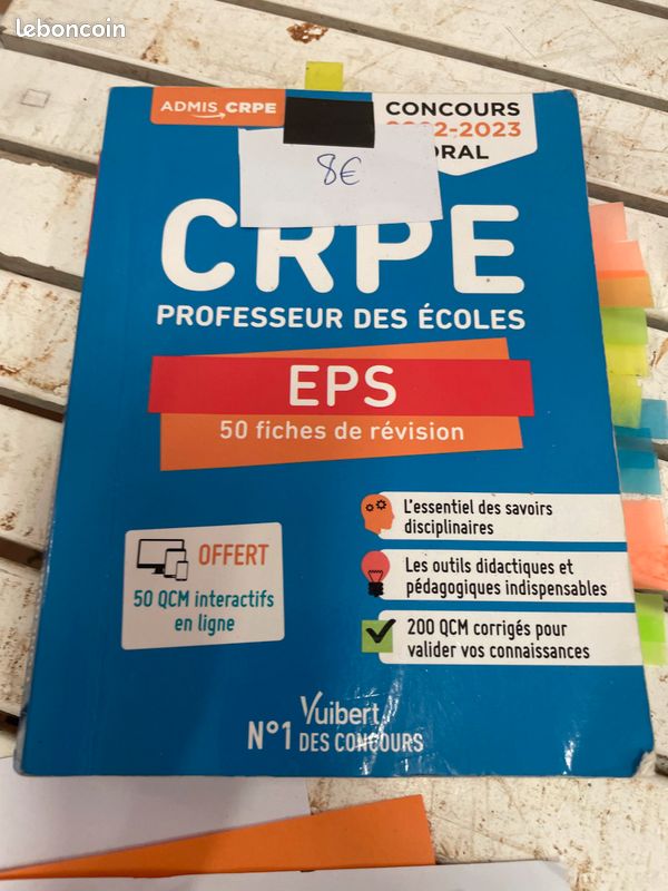 CRPE EPS 50 fiches de révisions (image 2)