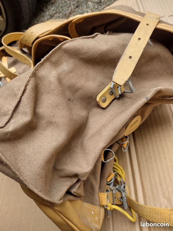 Ancien Sac à Dos Lafuma En Toile – Occasion