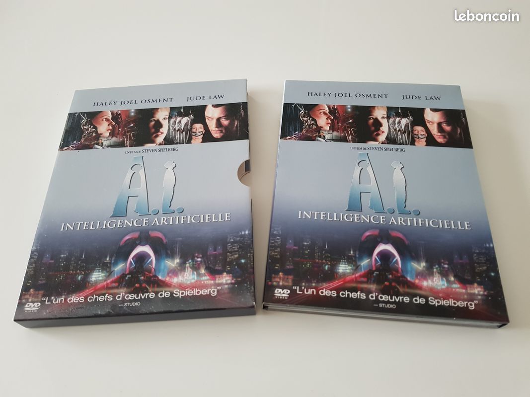 Coffret double DVD Spielberg A.I. Intelligence artificielle (image 1)