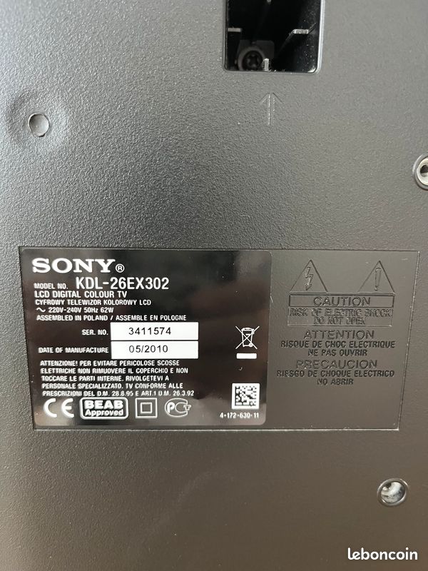 🖥️ Téléviseur Sony Bravia – Excellent état (image 7)