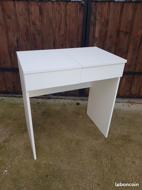 Coiffeuse maquilleuse blanche IKEA BRIMNES (image 2)