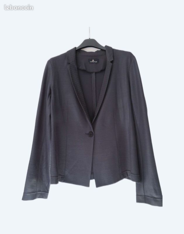 Top "One Step" - jersey anthracite - 38 - TBE (image 1)