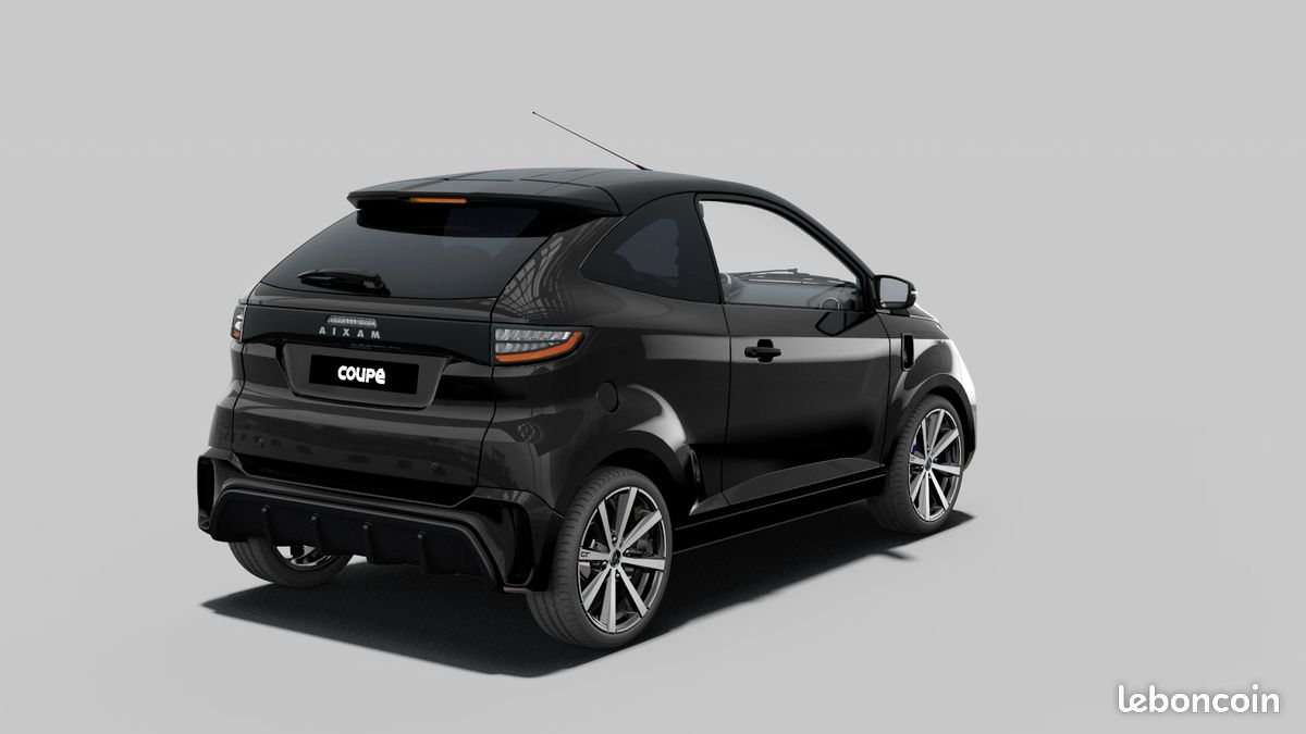 E-AIXAM Coupé GTI gamme AMBITION neuf sans permis dès 14 ans (image 3)