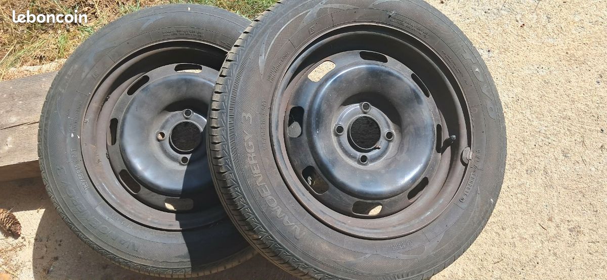 Roues Peugeot 208 dimension 185x65x15 (image 2)