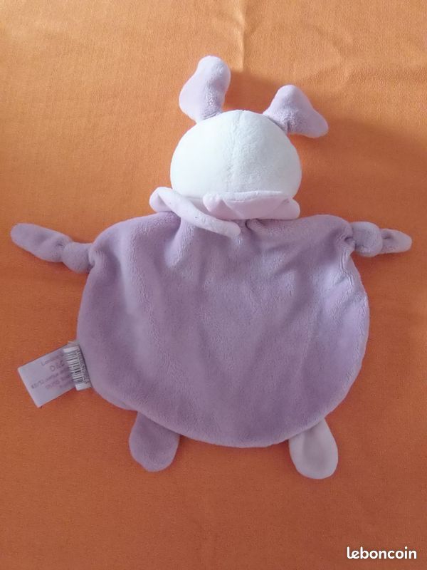 Doudou Lapin Violet (image 3)