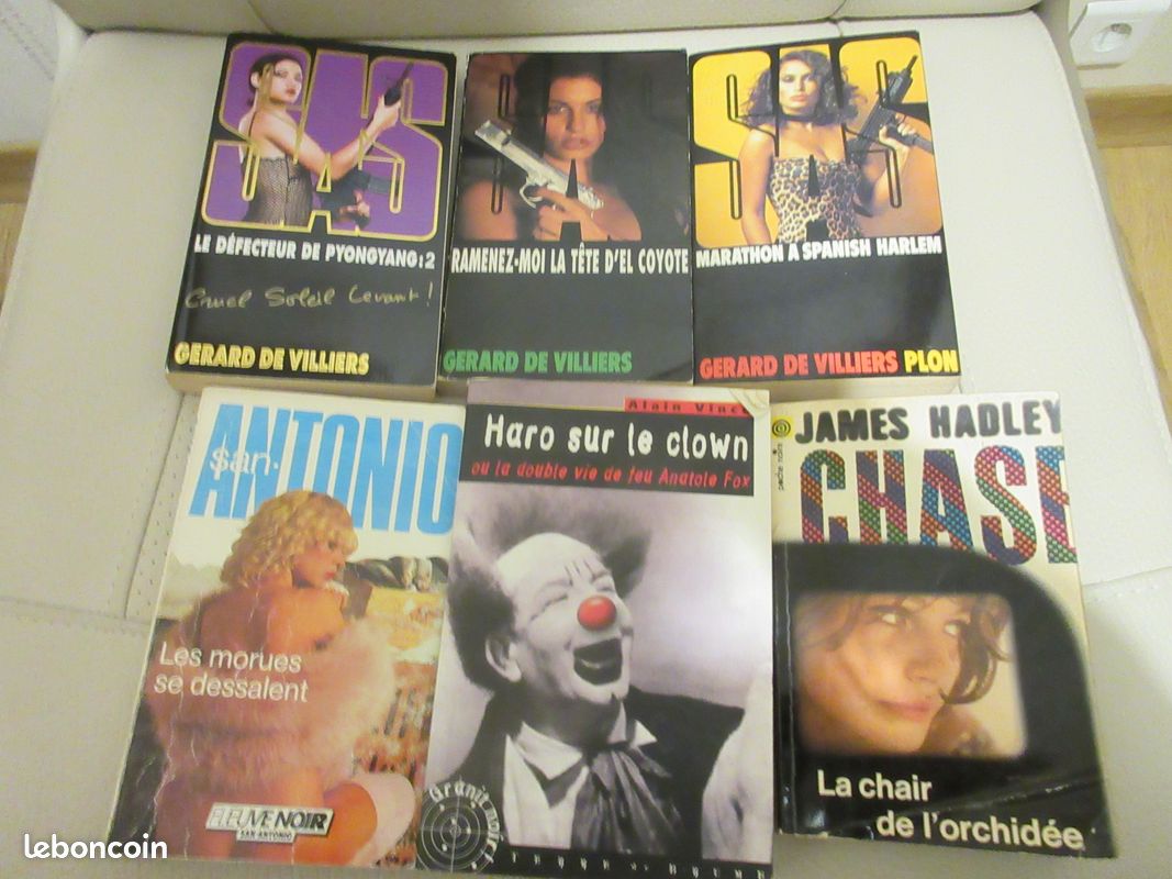 Lot 44 poches policiers (image 1)
