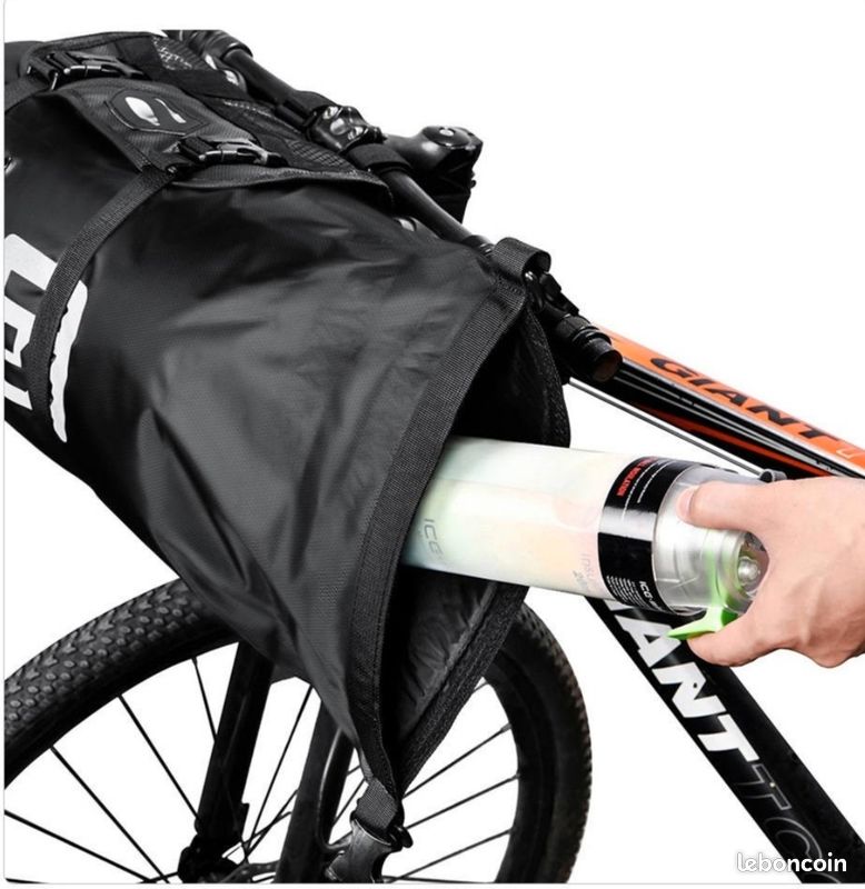 5L Sacoche Velo Guidon avec Écran Tactile,Panier Vélo Avant avec