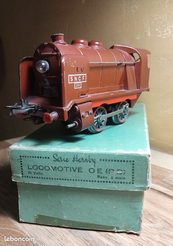Train hornby locomotive a vapeur ova sncf 020 - Collection