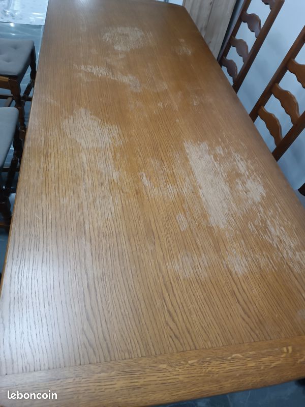 Table rectangulaire en bois Macif (image 7)