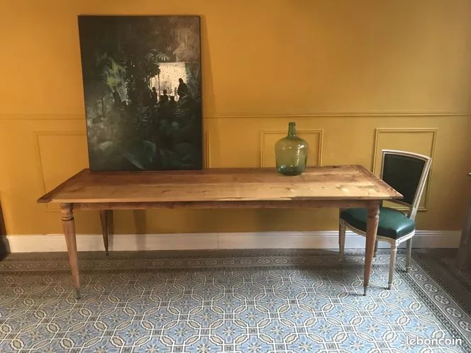 Table de ferme bois (image 5)