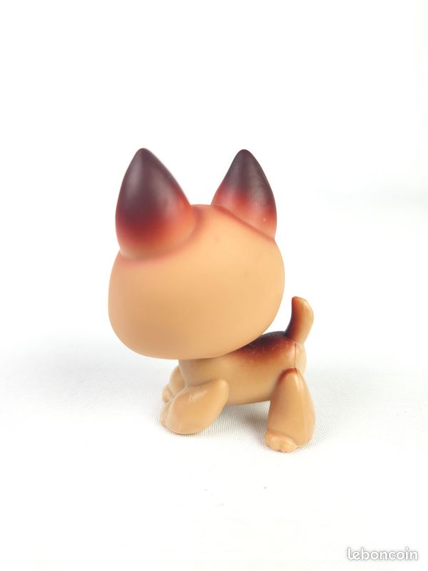 Lot De Figurines Littlest Pet Shop (LPS) - Chiens Berger Allemand - 9 Pièces - Occasion