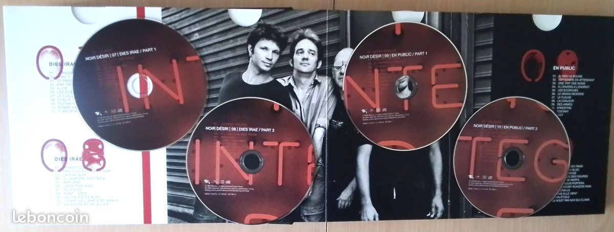 Noir Désir – Intégrale 2020 • Coffret Collector 18 CD + 1 DVD • 200 titres : Albums studio + lives + raretés + inédits • Anthologie complète du rock français [COMPLET] (image 12)