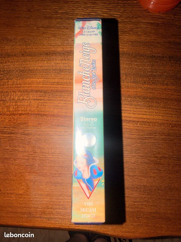 Cassette VHS Blanche neige et les sept nains (image 3)