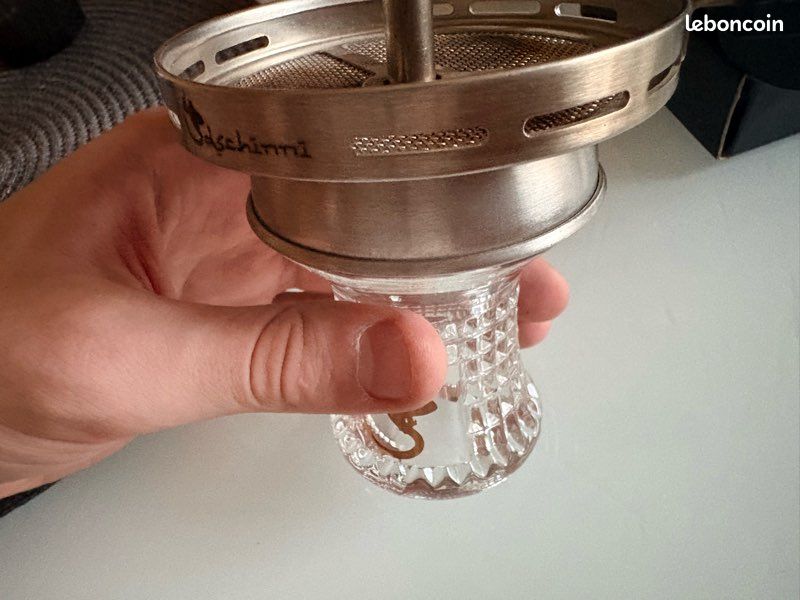 Pack narguilé Tsar Alexander V1 (Très bon état)+ Kaloud + Oduman Ignis + Foyer en verre Dschinni avec système brohood (image 4)