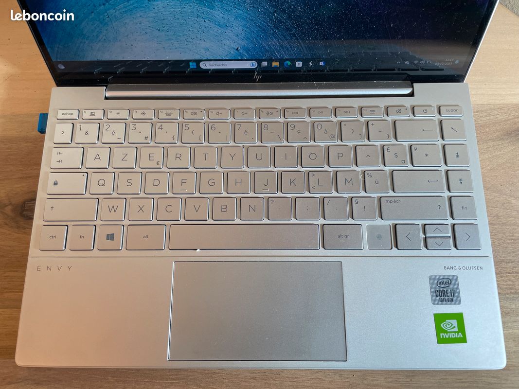 Ordinateur HP ENVY 13-ba0018nf - Core i7 I7-10510U 1.8 GHz 16 Go RAM 1 To SSD Argent AZERTY (image 5)