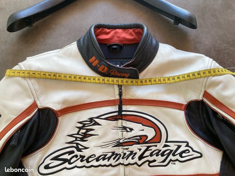 Veste Harley-Davidson Screamin Eagle Cuir De Vachette - Noir, Toutes Tailles, Neuve