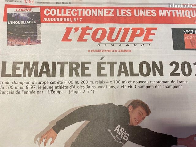 Sport, LEMAITRE Champion des champions 2010 (image 2)