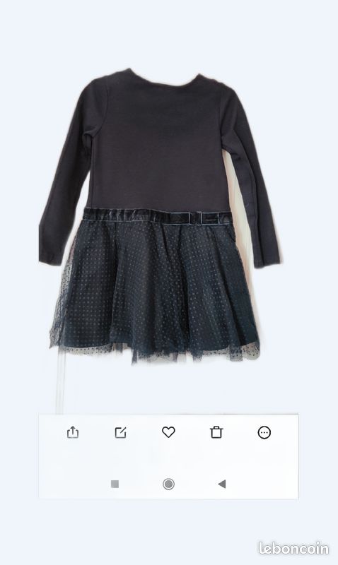 Robe Jacadi bleue (image 1)