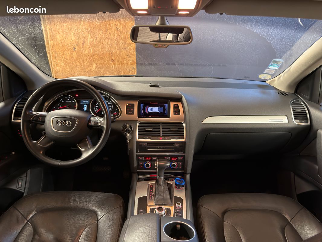 Audi q7 2 3.0 v6 tdi 245 ambition luxe quattro tiptronic bva 7pl - garantie 12 mois (image 7)