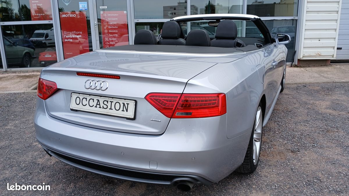 AUDI A5 Cabriolet 2.0 TFSI 225 Quattro S Line/Kit Chaine Neuve (image 5)