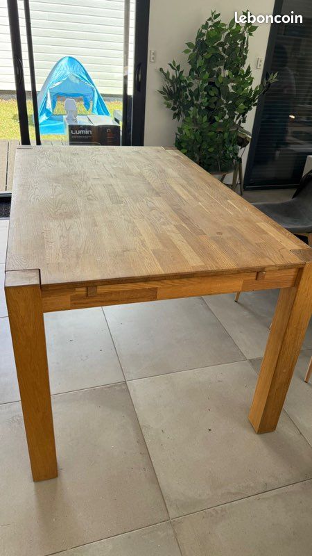 Table basse chêne huilé, Adelita Chêne T. Unique