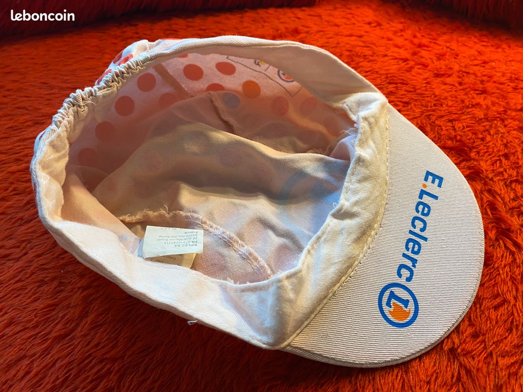 Casquette Leclerc Tour De France – Goodies Cyclisme – Fabriquée En France