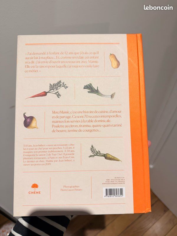 Livre cuisine Jean Imbert Mamie (image 2)