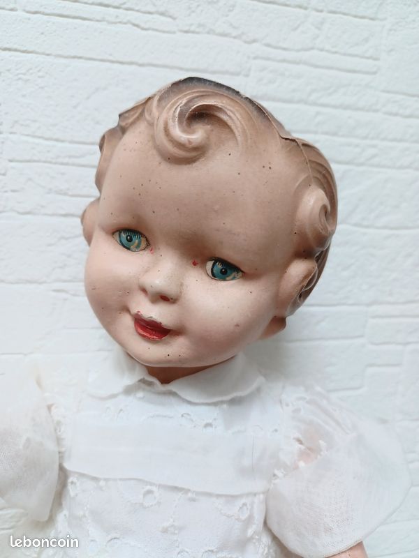 ROBE POUPÉE GÉGÉ Dolly de 52 cm 1968 EUR 12,00 - FR